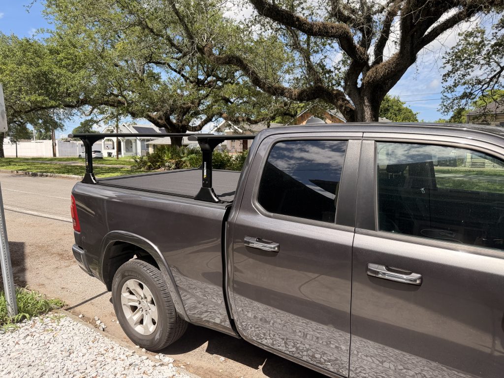 Hemi getting a new RealTruck bed cover and rack system